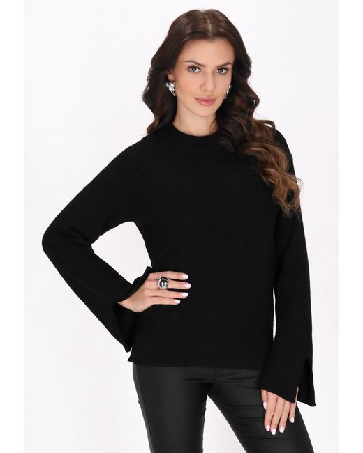 faina Black Pullover