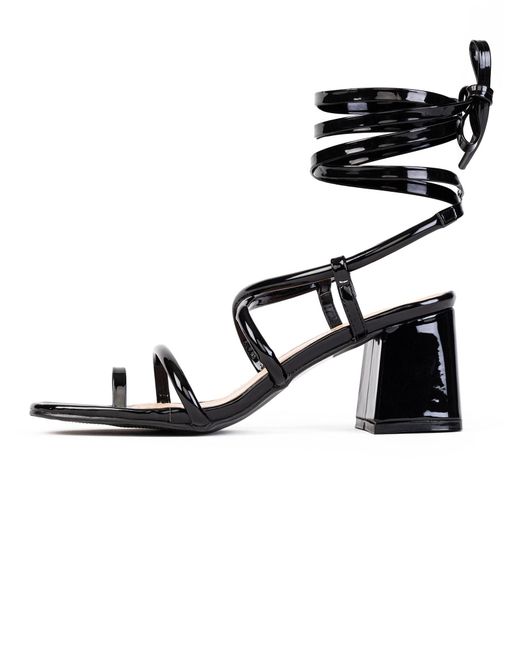 Celena Black Riemensandale