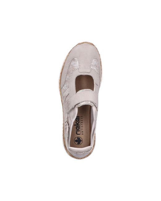 Rieker Metallic Slipper