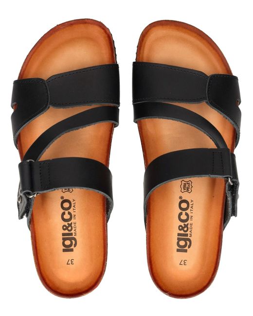 Igi&co Black Pantolette