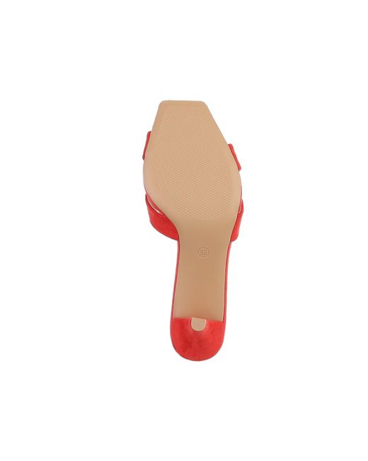 Ital-Design Red Pantolette
