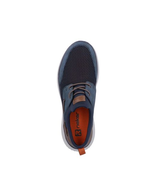 Rieker Slipper B9643 in Blue für Herren