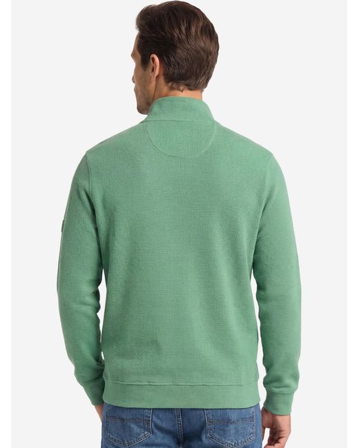 Redmond Pullover Basic in Green für Herren