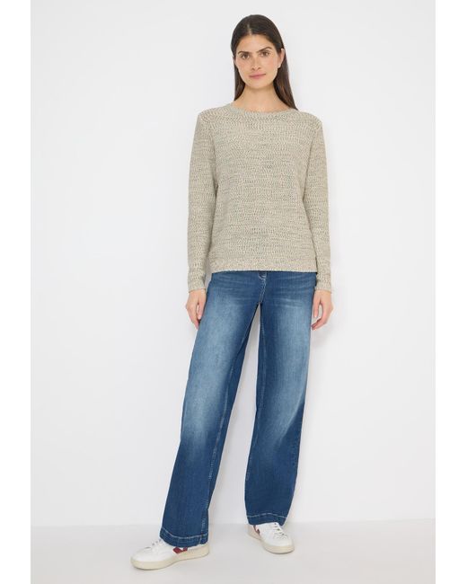 Cecil Gray Pullover Space-Dye