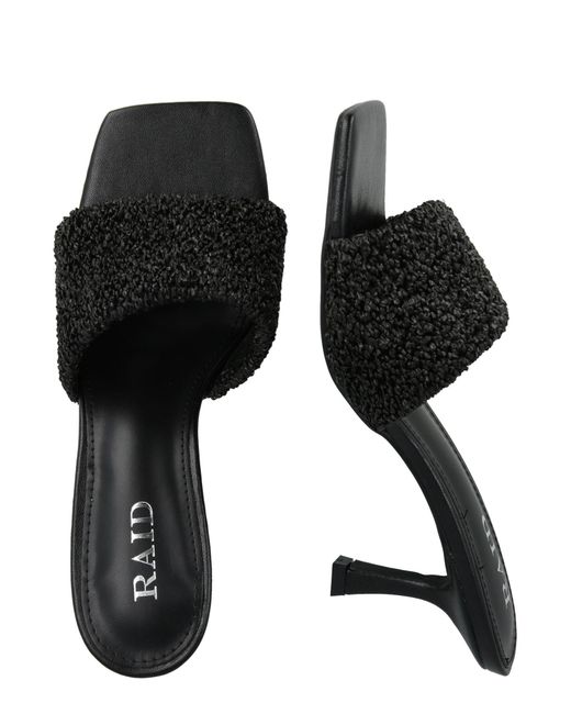 Raid Black Pantolette Caprice