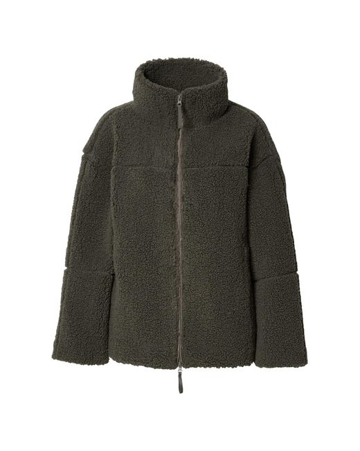 Gina Tricot Green Fleecejacke Pile