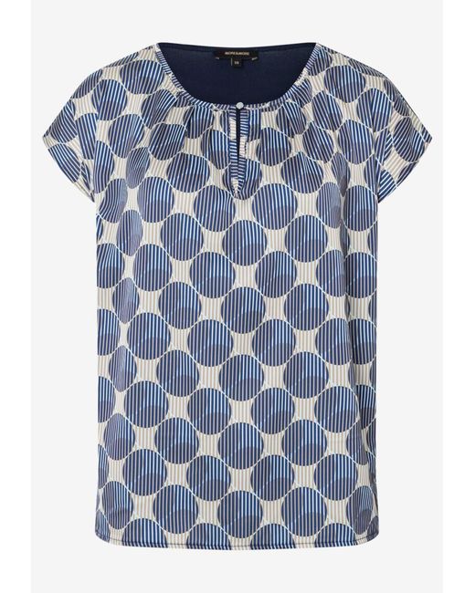 MORE&MORE Blue Bluse