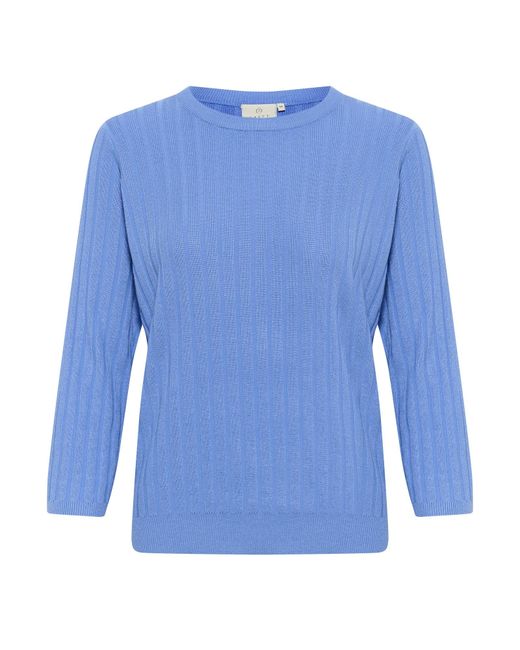 Kaffe Blue Pullover Lizza