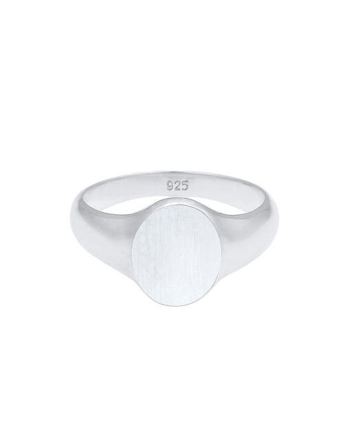 Kuzzoi Ring in Metallic für Herren
