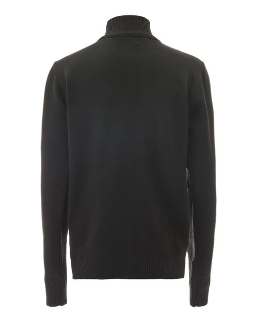 Mozzaar Strickjacke in Black für Herren