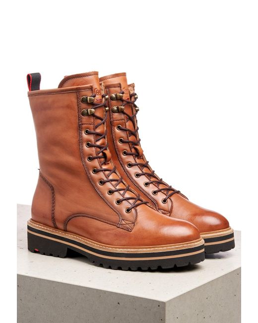 Lloyd Brown Schnürstiefelette