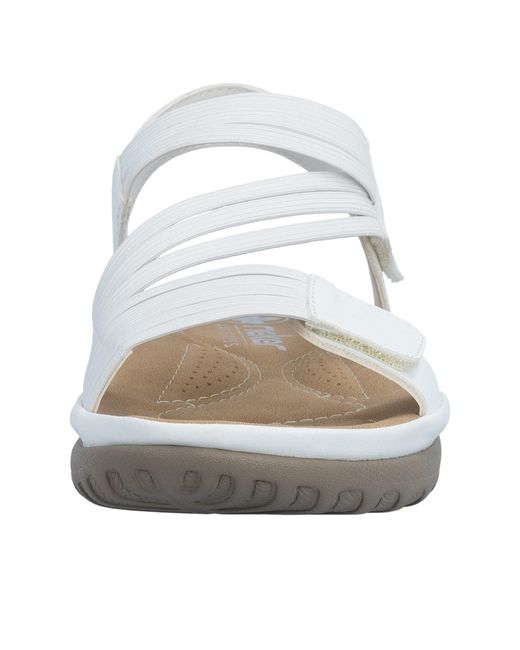 Rieker White Sandale