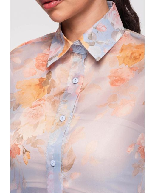 Ombre Blue Bluse Sh-E0028