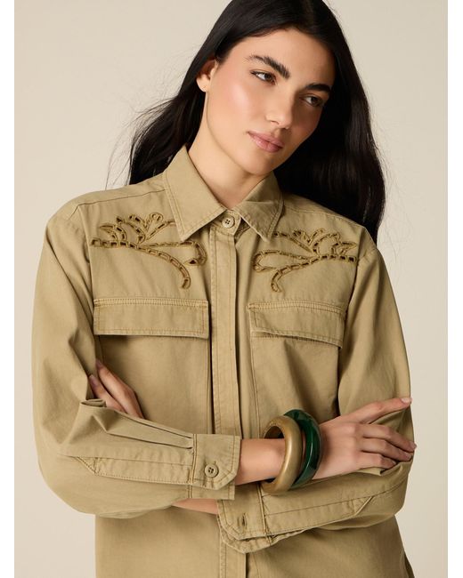 Oltre Natural Bluse