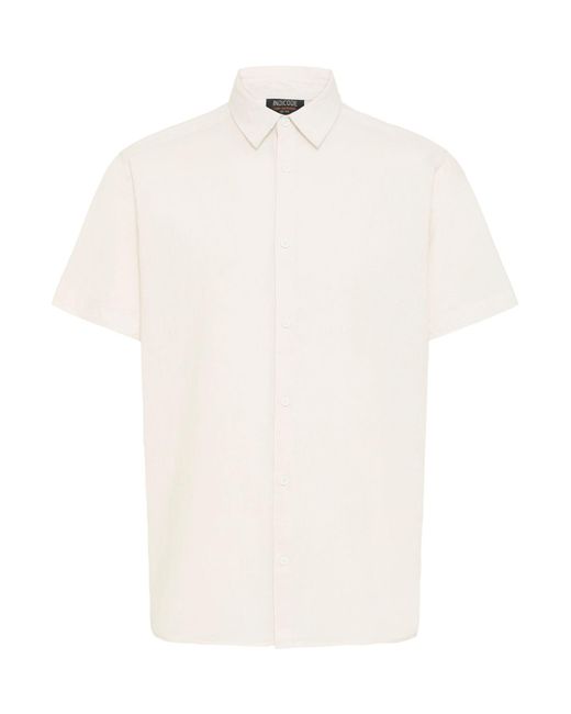 INDICODE Hemd Monk in White für Herren