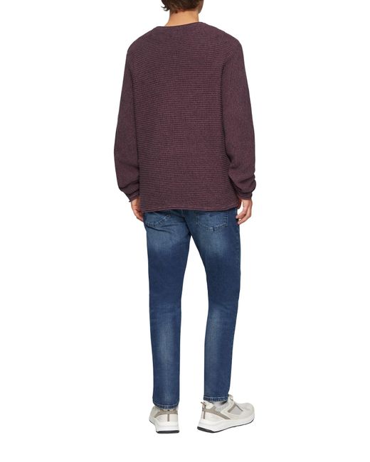 QS Pullover in Purple für Herren