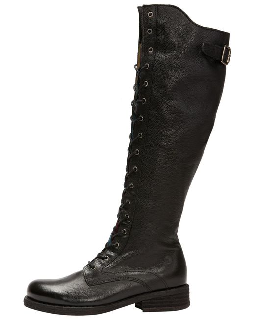 Felmini Black Schnürstiefel Gredo