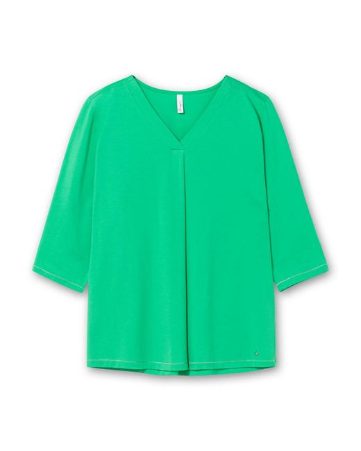Sheego Green Bluse