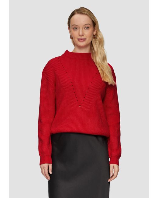 S.oliver Red Pullover