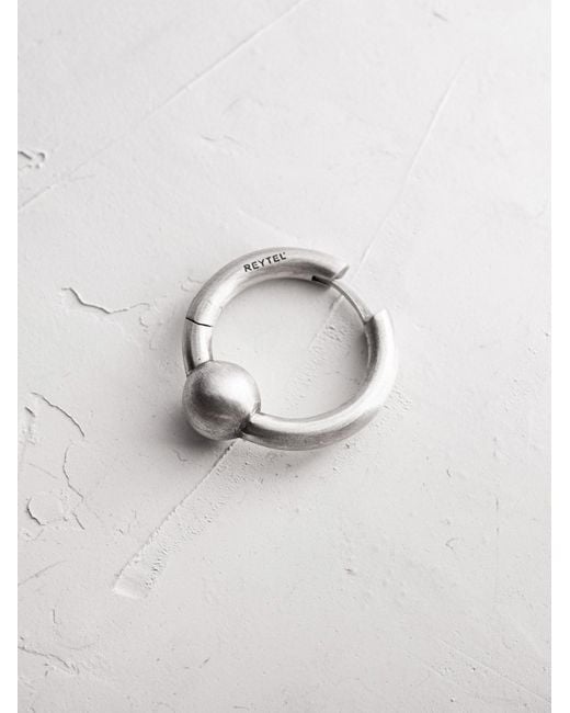 REYTEL Ohrring Gravity in Metallic für Herren