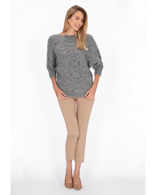Usha Gray Pullover