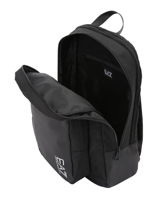 EA7 Black Rucksack