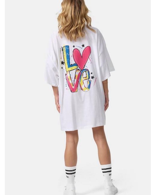 Worldclassca White Oversizeshirt