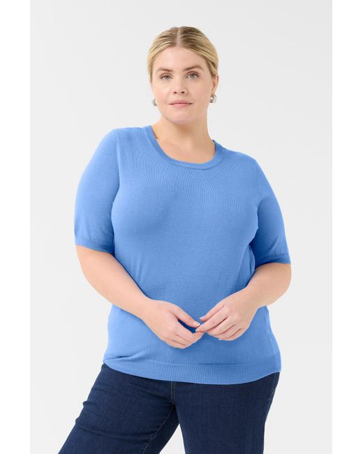 Kaffe Blue Pullover Kclizzy