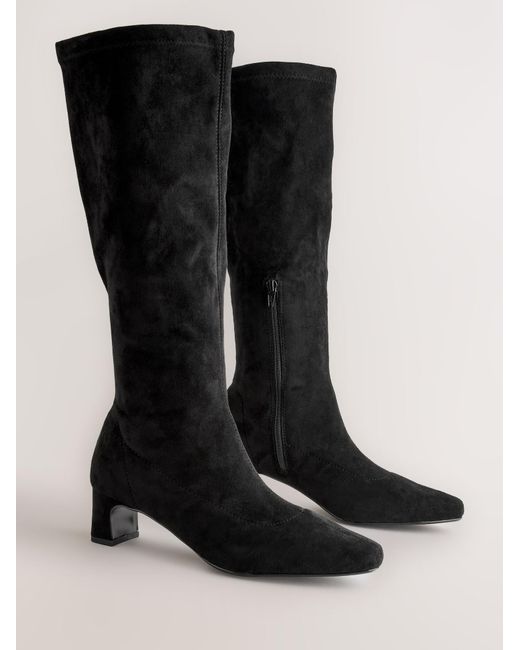 Next Black Stiefel Forever Comfort