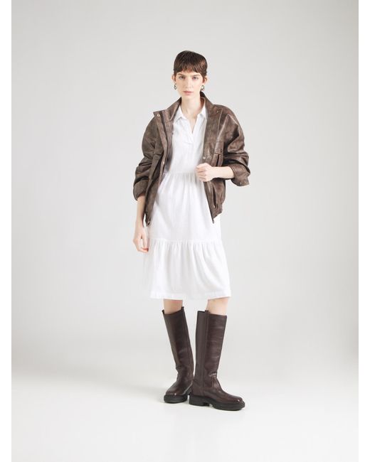 Numph White Kleid 'Yngva'