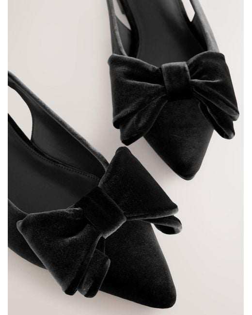Next Black Slingpumps