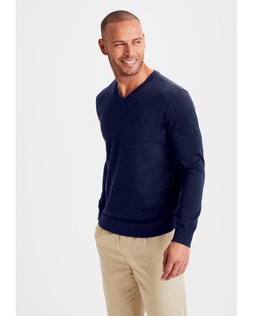 H.i.s. Pullover in Blue für Herren