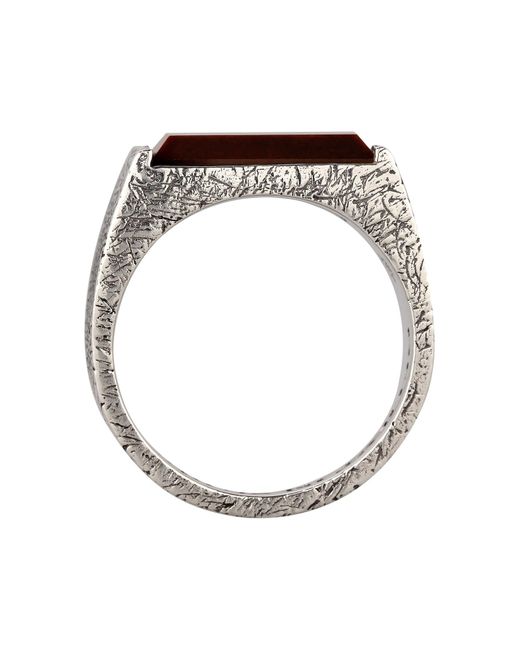 Haze & Glory Ring in White für Herren