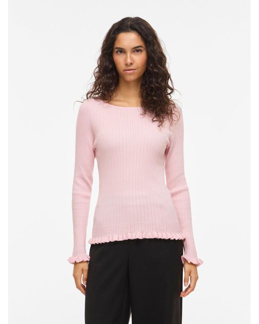Vila Pink Pullover Vibella