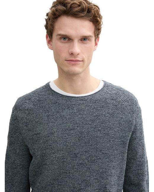 Tom Tailor Pullover in Gray für Herren