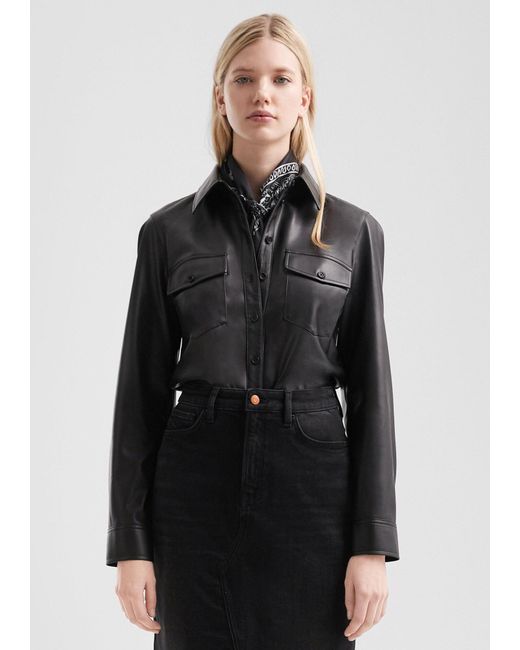 QS Black Bluse