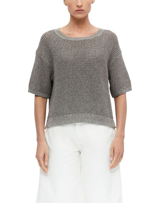 Comma, Gray Pullover