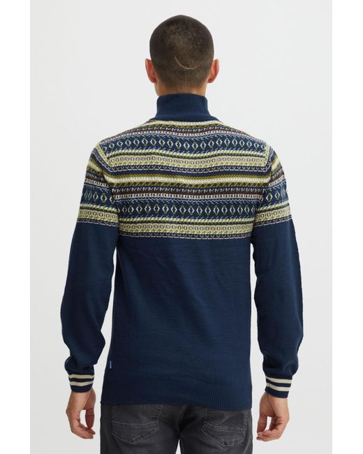 Blend Strickpullover in Blue für Herren