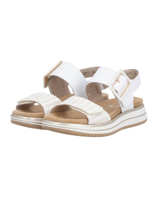 Remonte White Sandale Basic
