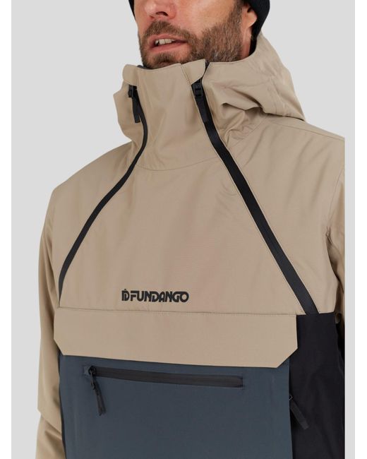 Fundango Winterjacke Hydra Eco Anorak in Gray für Herren