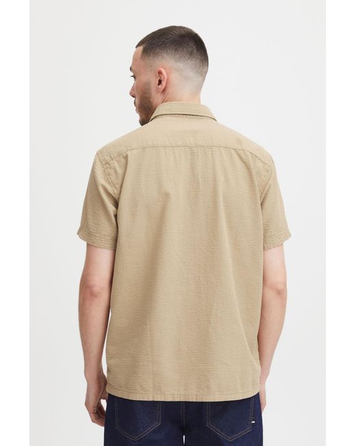 Solid Hemd Frevne in Natural für Herren