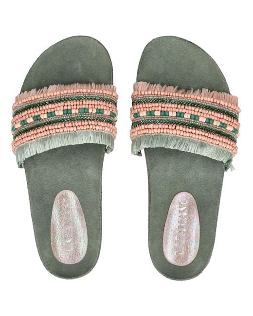 Lazamani Natural Pantolette