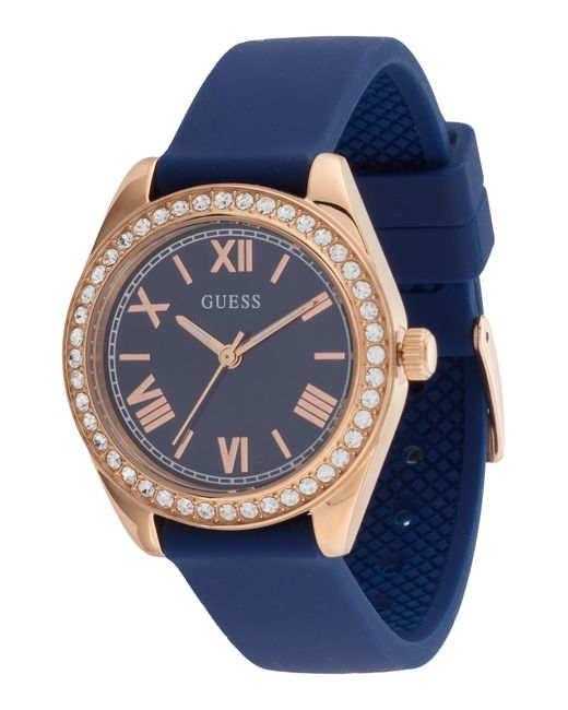 Guess Blue Uhr Mini Luna