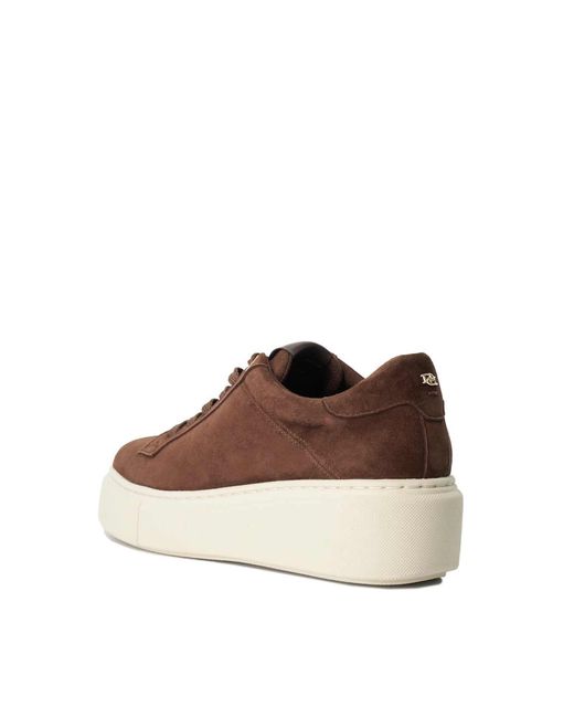 Dune Brown Sneaker Evienne