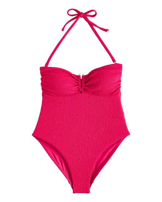 Next Pink Badeanzug