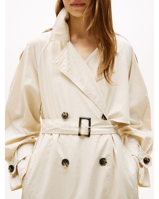 Tommy Hilfiger Natural Mantel
