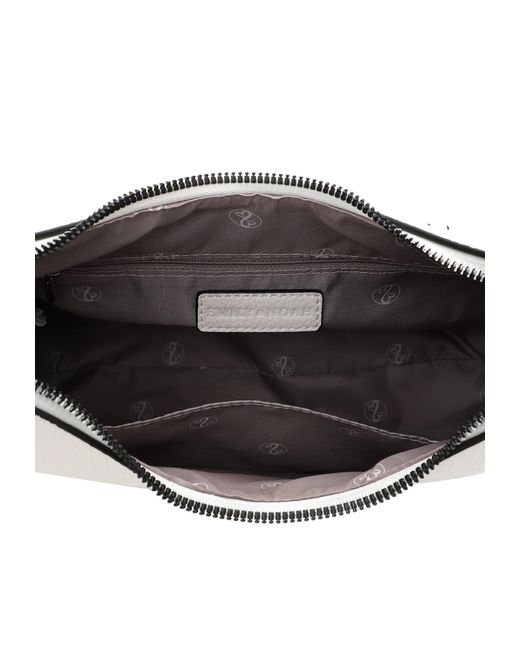EMILY & NOAH White Schultertasche Ella