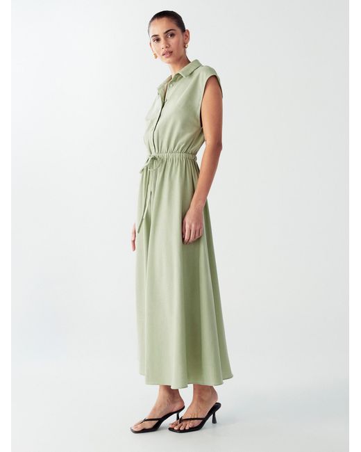 Willa Green Kleid Petal
