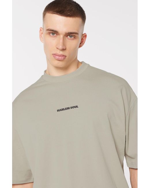 Harlem Soul White Jo-Hn T-Shirt Mit Back-Artwork