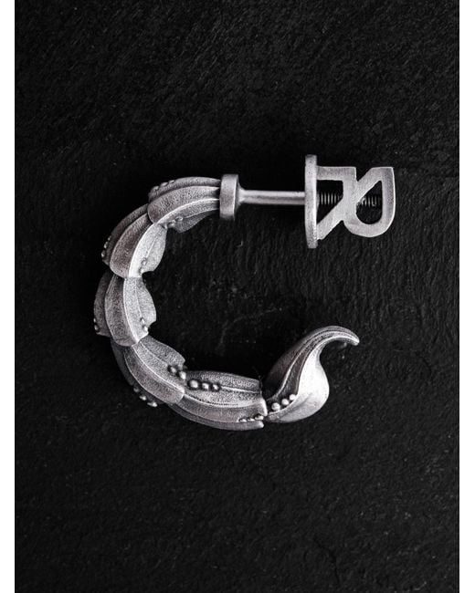 REYTEL Ohrring Scorpio in Metallic für Herren